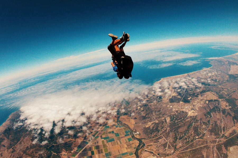 Post: Parachuting